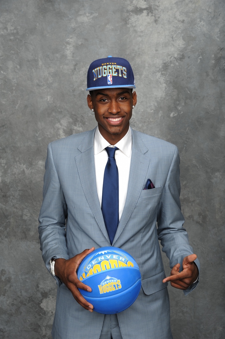 Quincy Miller looking sharp on draft night.