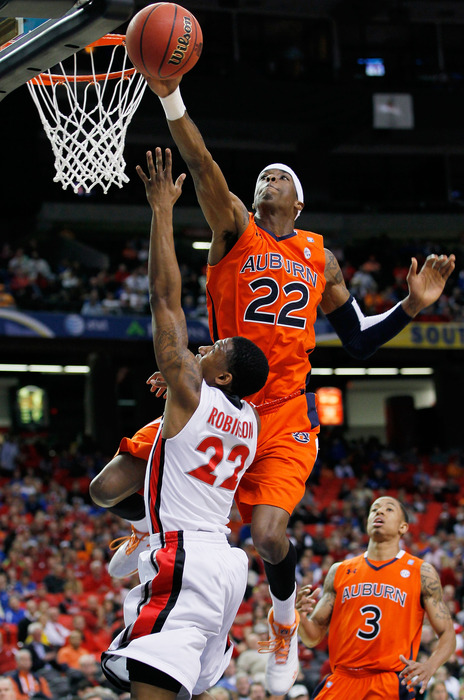 Kenny Gabriel #22, formerly of the Auburn Tigers, will be working out for the Nuggets today.