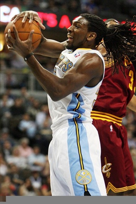 Kenneth Faried last night against the Cavaliers