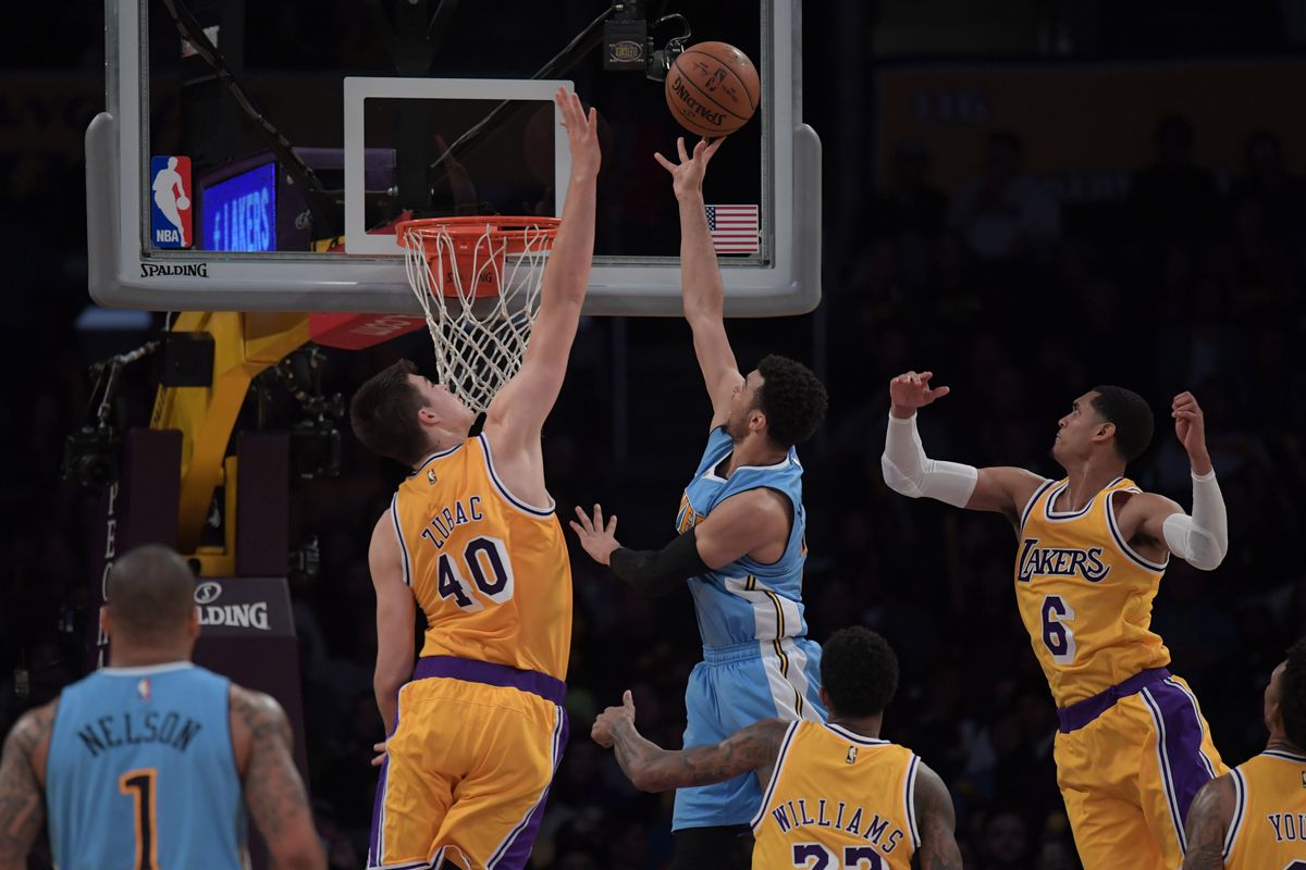 NBA: Denver Nuggets at Los Angeles Lakers