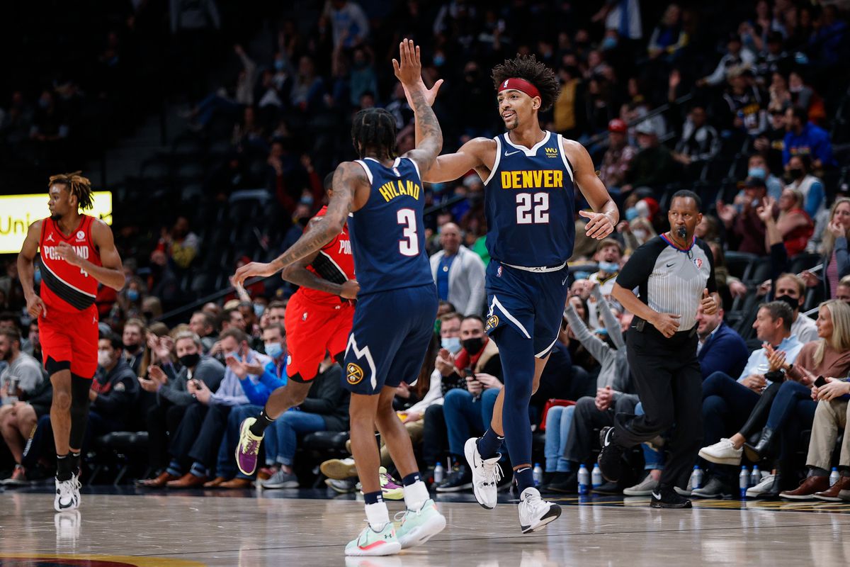 NBA: Portland Trail Blazers at Denver Nuggets
