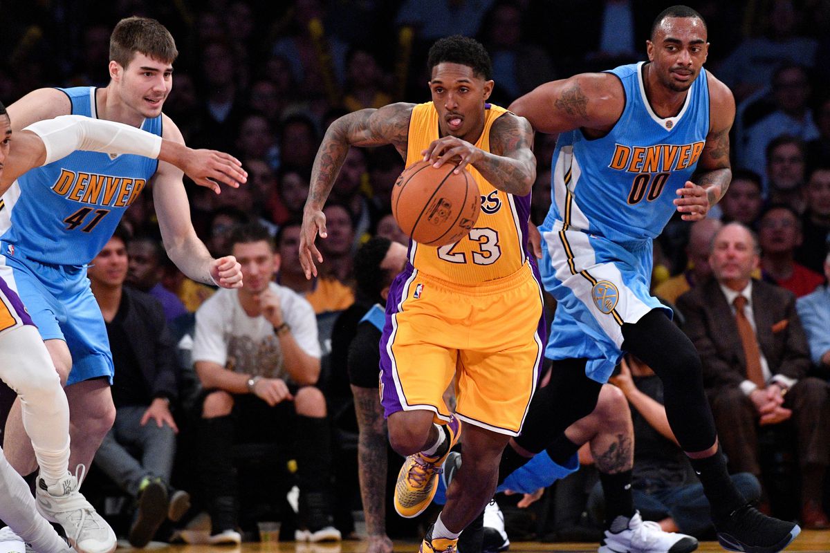 NBA: Denver Nuggets at Los Angeles Lakers