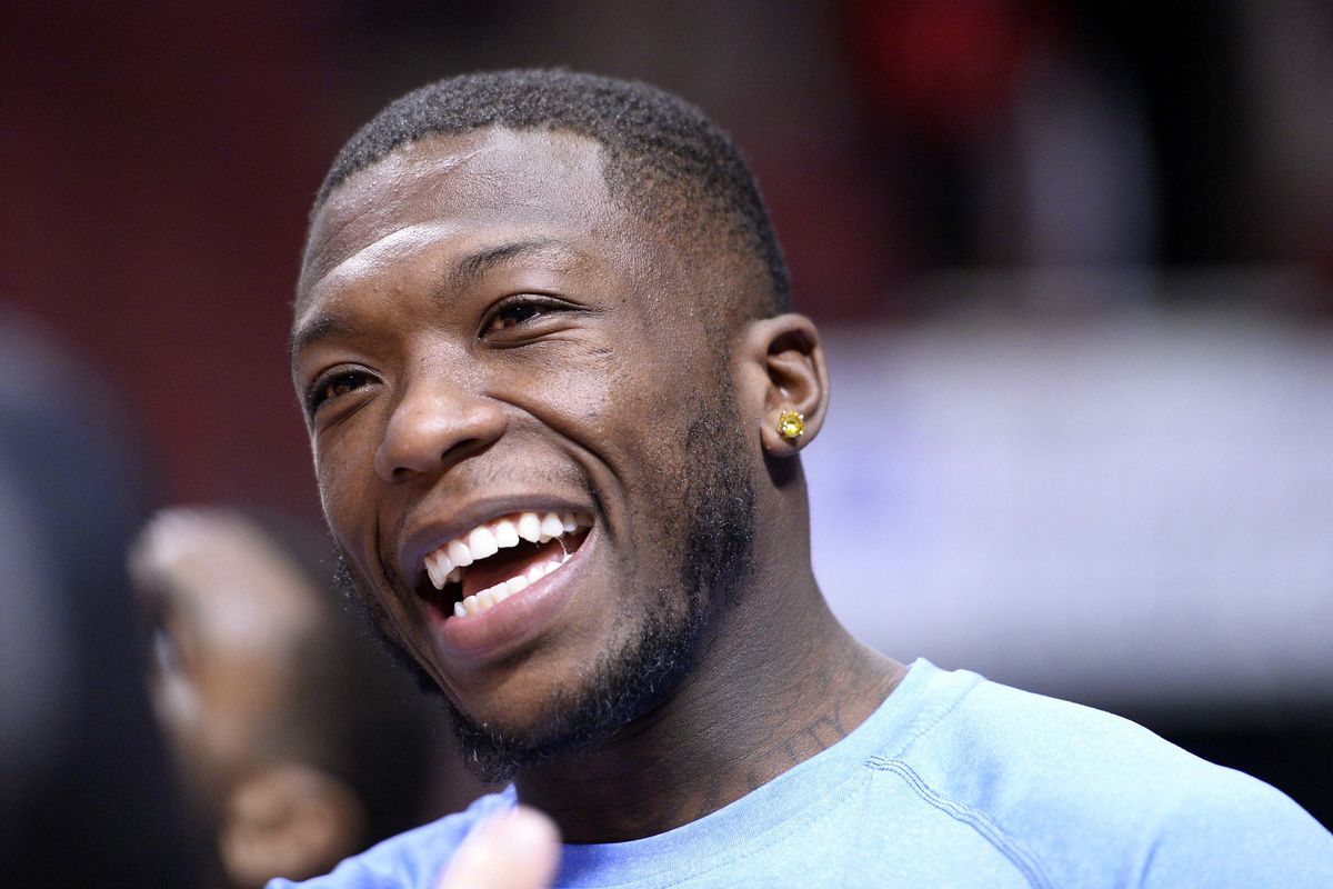 a Smiling Nate Robinson