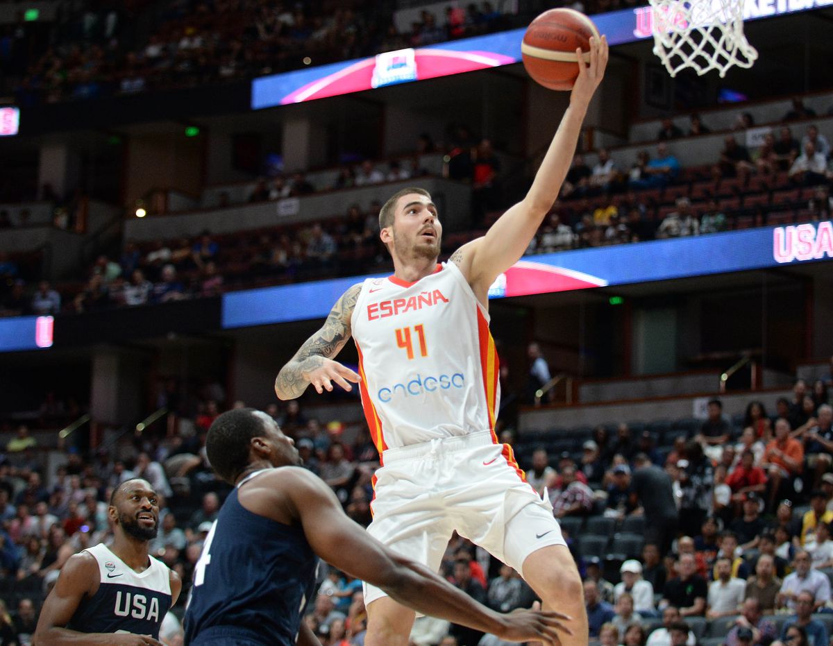 Basketball: USA Basketball Men’s National Team Exhibition -Spain at USA