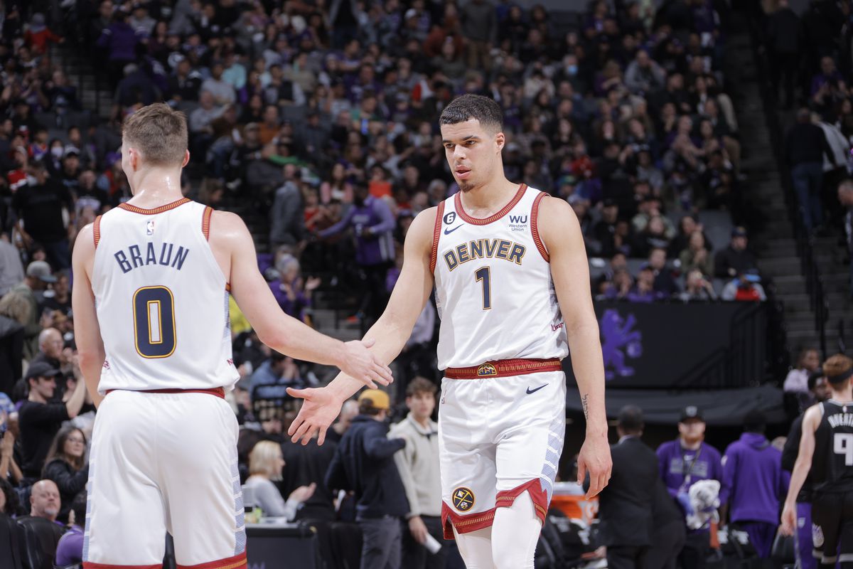 Denver Nuggets v Sacramento Kings
