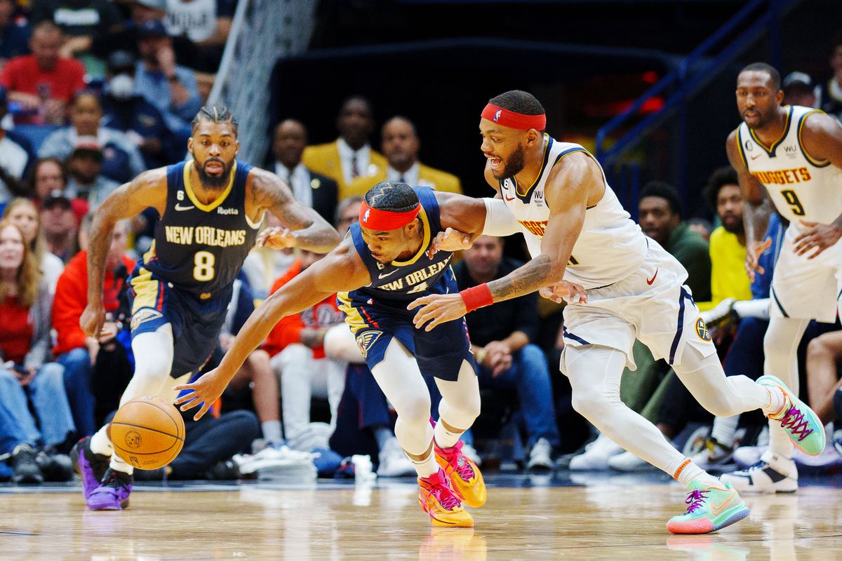 NBA: Denver Nuggets at New Orleans Pelicans