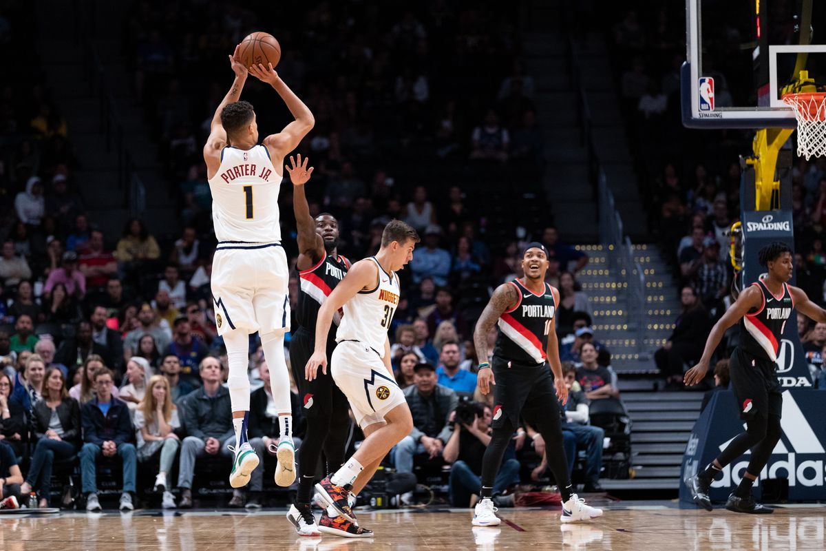 Portland Trail Blazers v Denver Nuggets