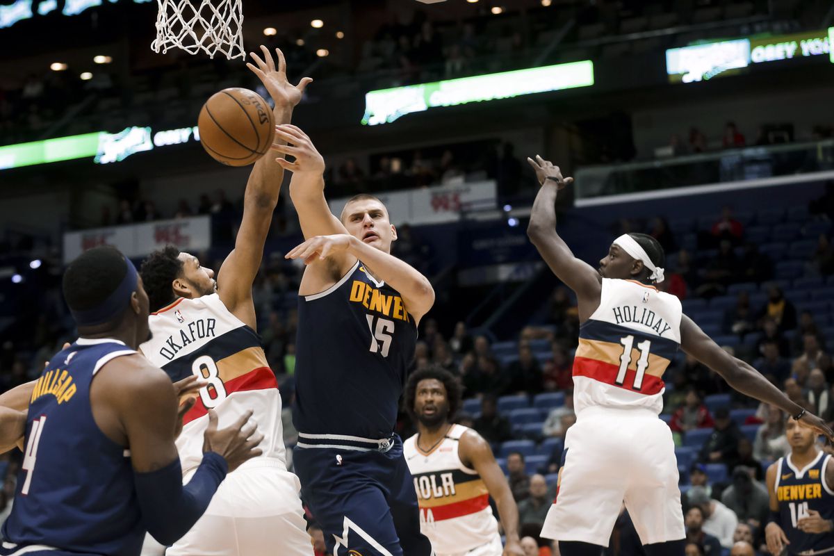 NBA: Denver Nuggets at New Orleans Pelicans