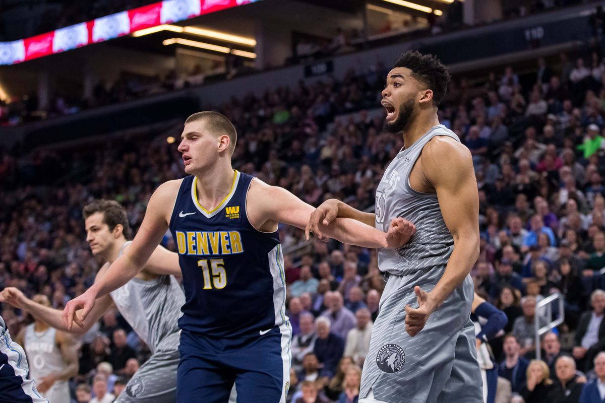 NBA: Denver Nuggets at Minnesota Timberwolves