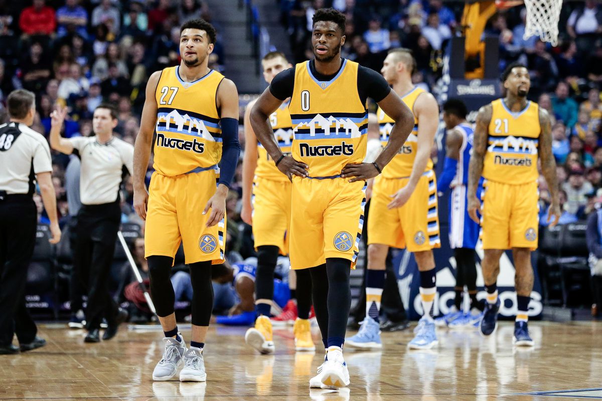 NBA: Philadelphia 76ers at Denver Nuggets