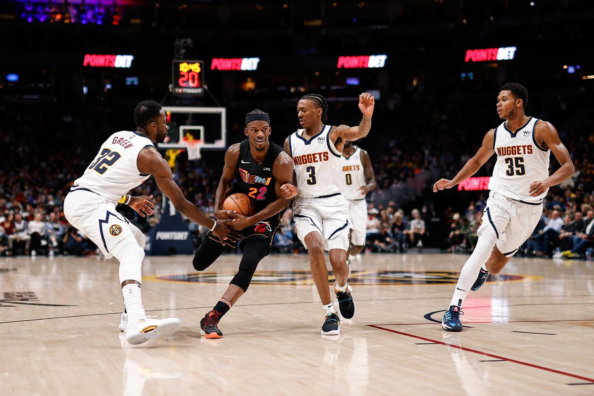 NBA: Miami Heat at Denver Nuggets