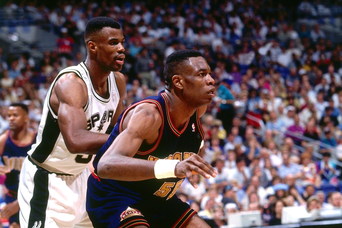 1995 NBA Playoffs: First Round - Game One: Denver Nuggets v San Antonio Spurs
