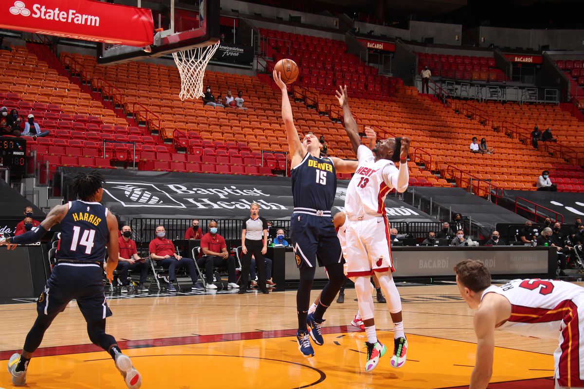 Denver Nuggets v Miami Heat