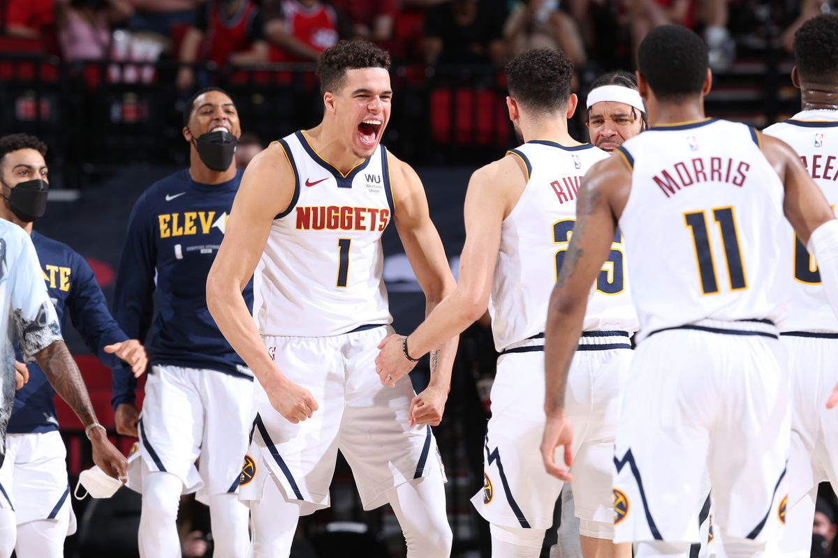 2021 NBA Playoffs - Denver Nuggets v Portland Trail Blazers