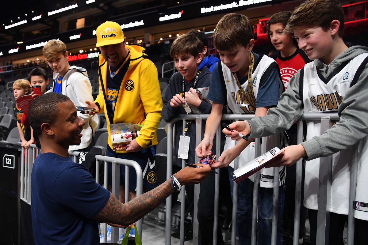 NBA: Denver Nuggets at Atlanta Hawks