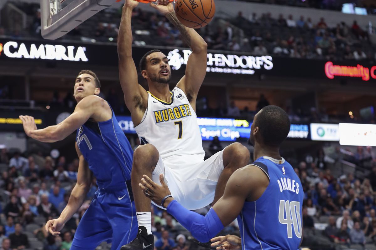 NBA: Denver Nuggets at Dallas Mavericks