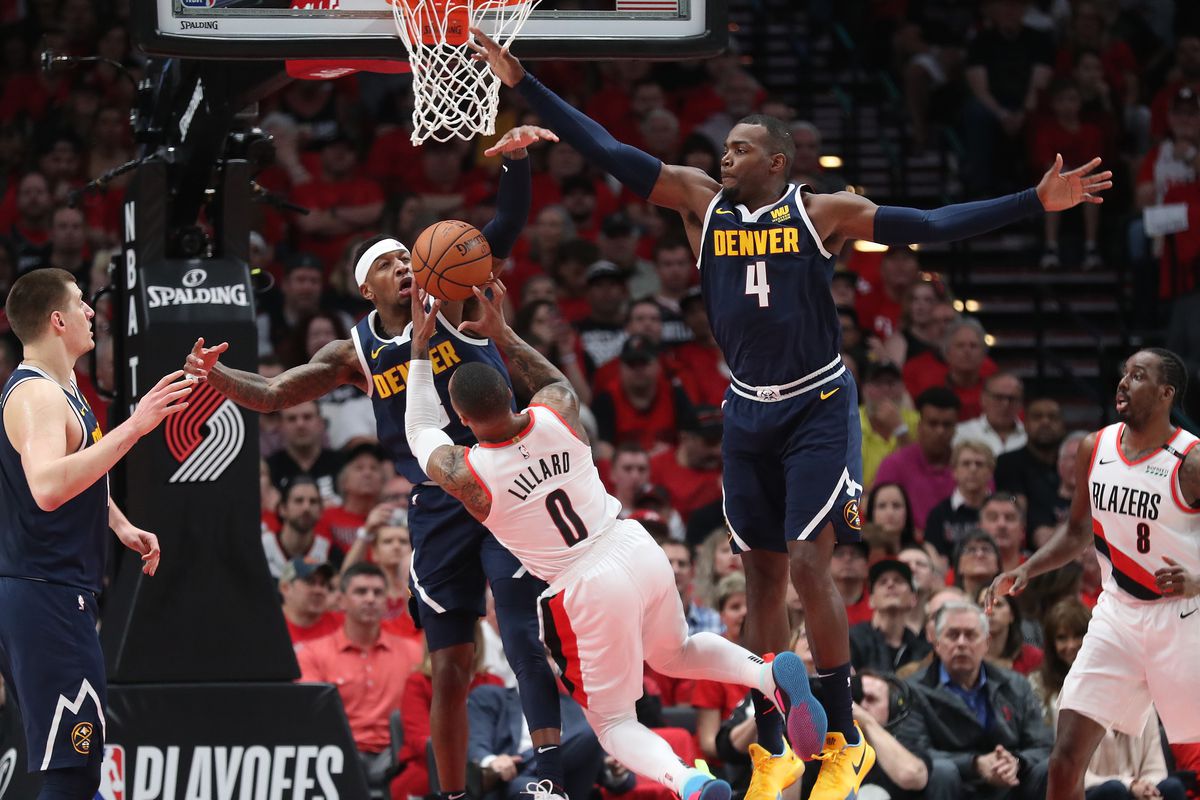 NBA: Playoffs-Denver Nuggets at Portland Trail Blazers
