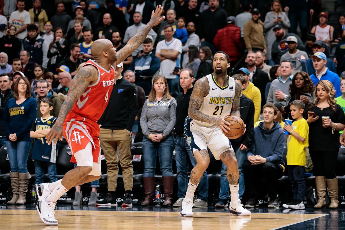 NBA: Houston Rockets at Denver Nuggets