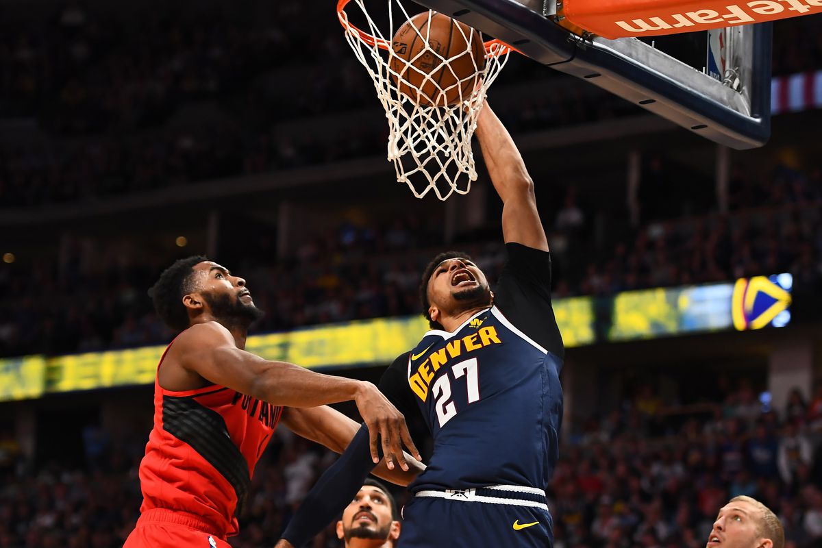 NBA: Playoffs-Portland Trail Blazers at Denver Nuggets