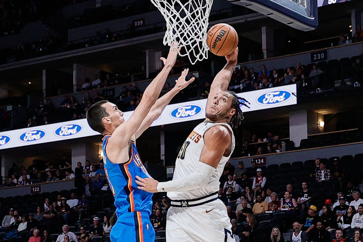 NBA: Preseason-Oklahoma City Thunder at Denver Nuggets