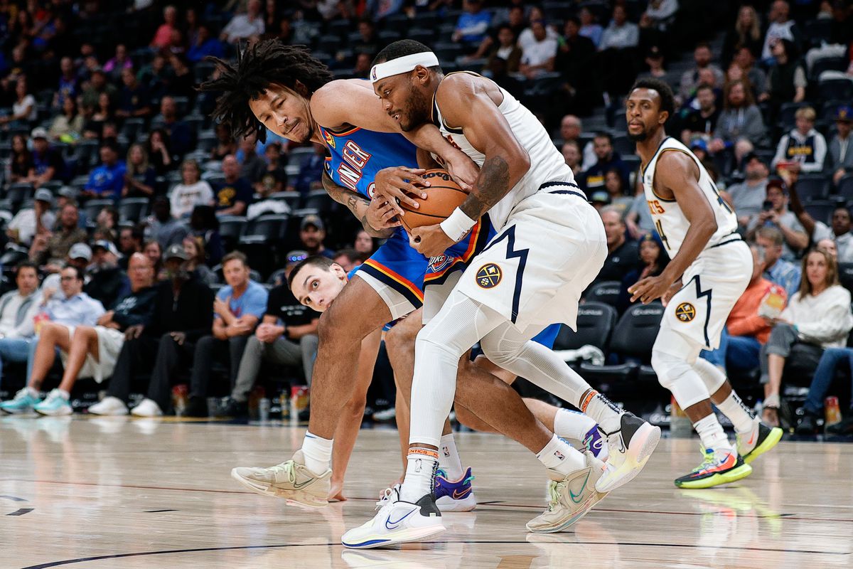 NBA: Preseason-Oklahoma City Thunder at Denver Nuggets