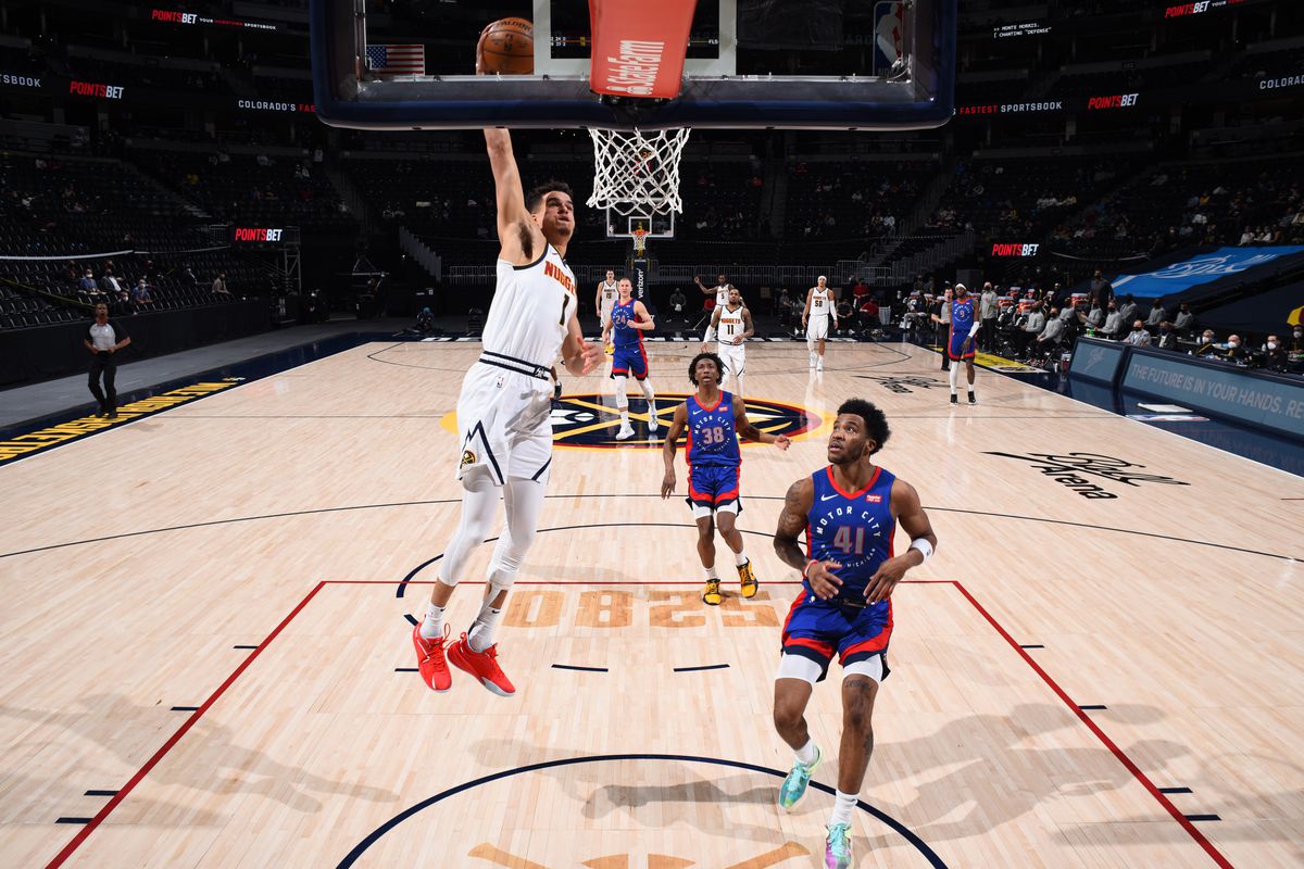 Detroit Pistons v Denver Nuggets