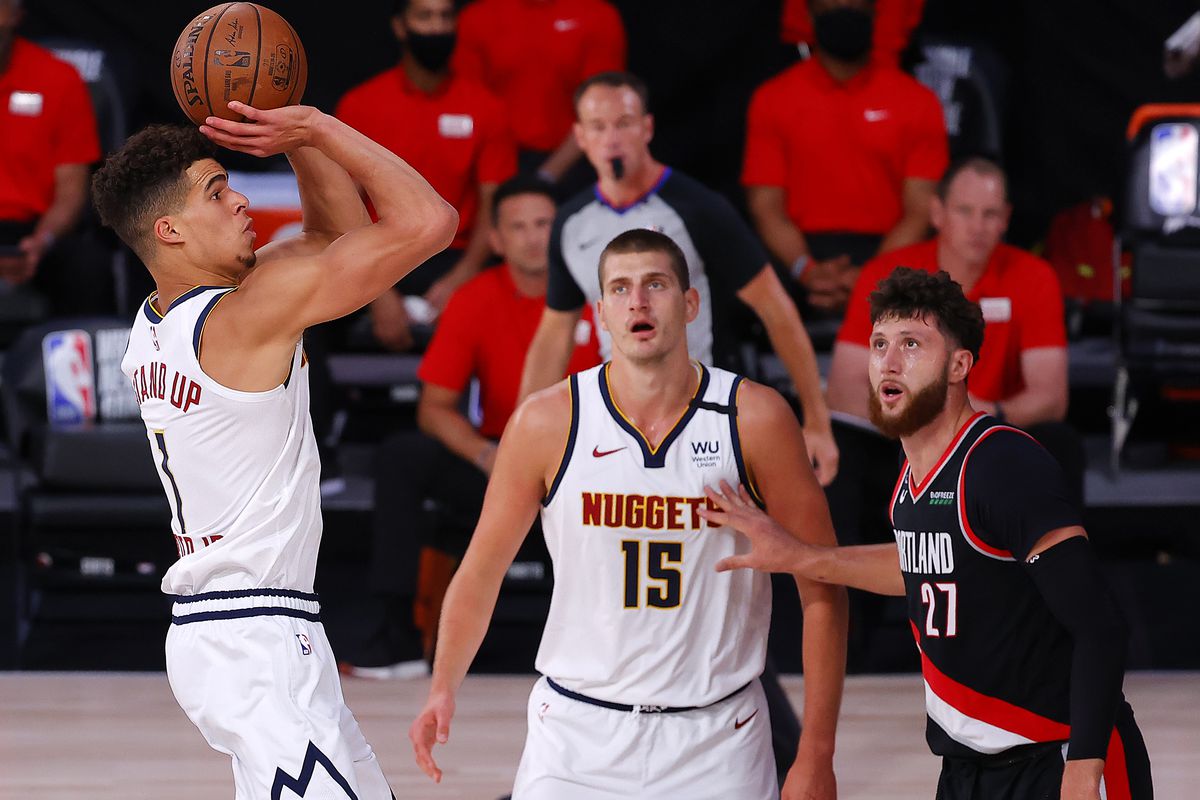 Portland Trail Blazers v Denver Nuggets