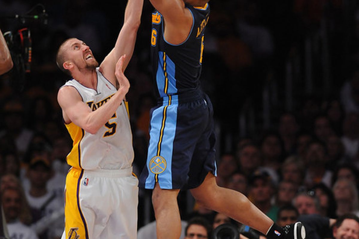 Arron Afflalo, needs to play much better ... along with his wing counterpart Danilo Gallinari.