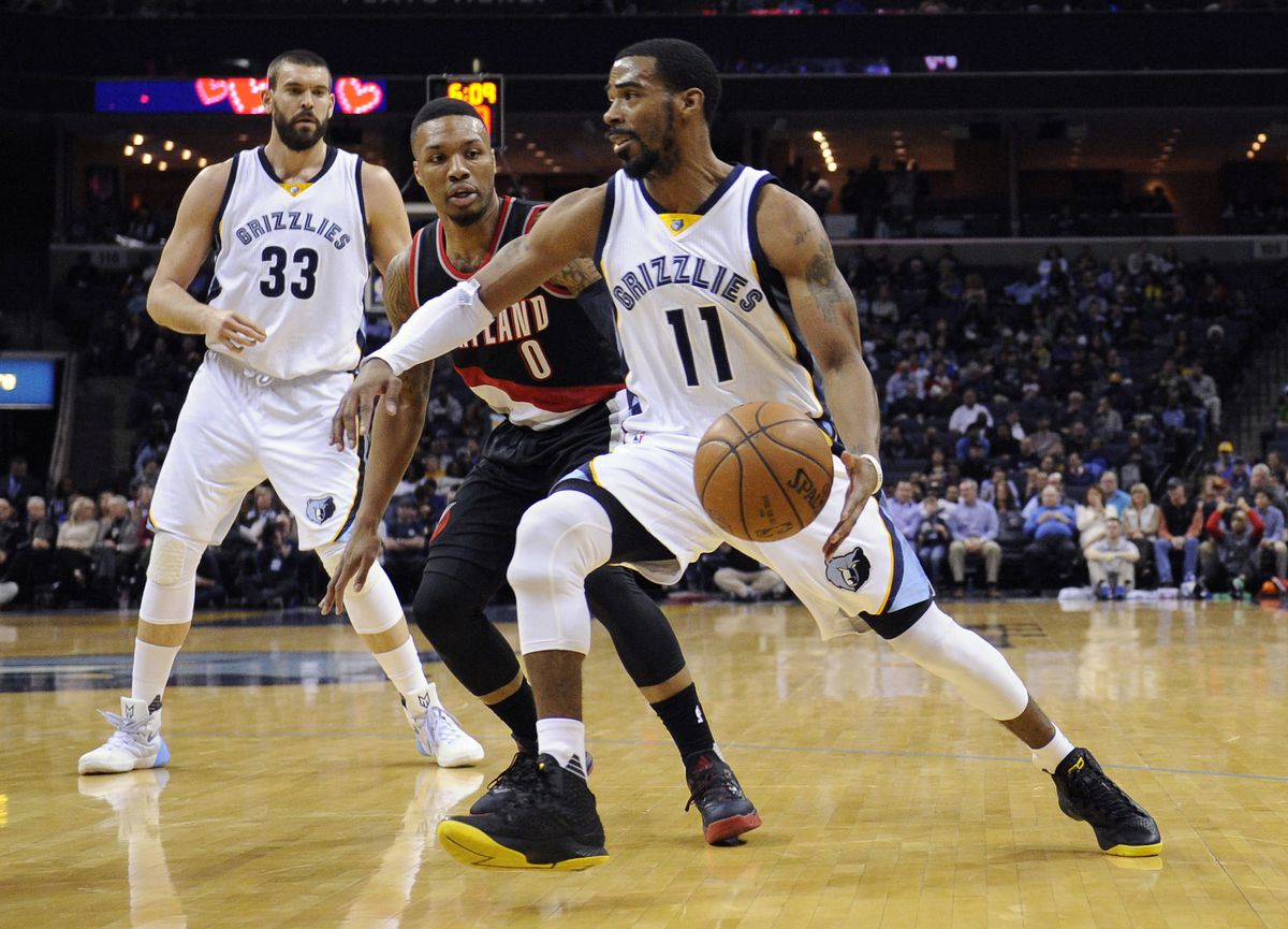 NBA: Portland Trail Blazers at Memphis Grizzlies