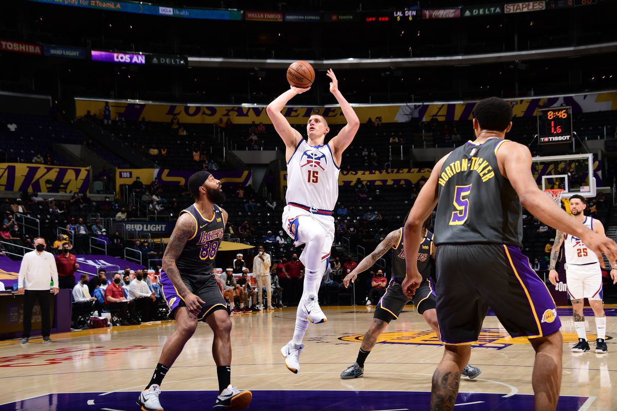 Denver Nuggets v Los Angeles Lakers