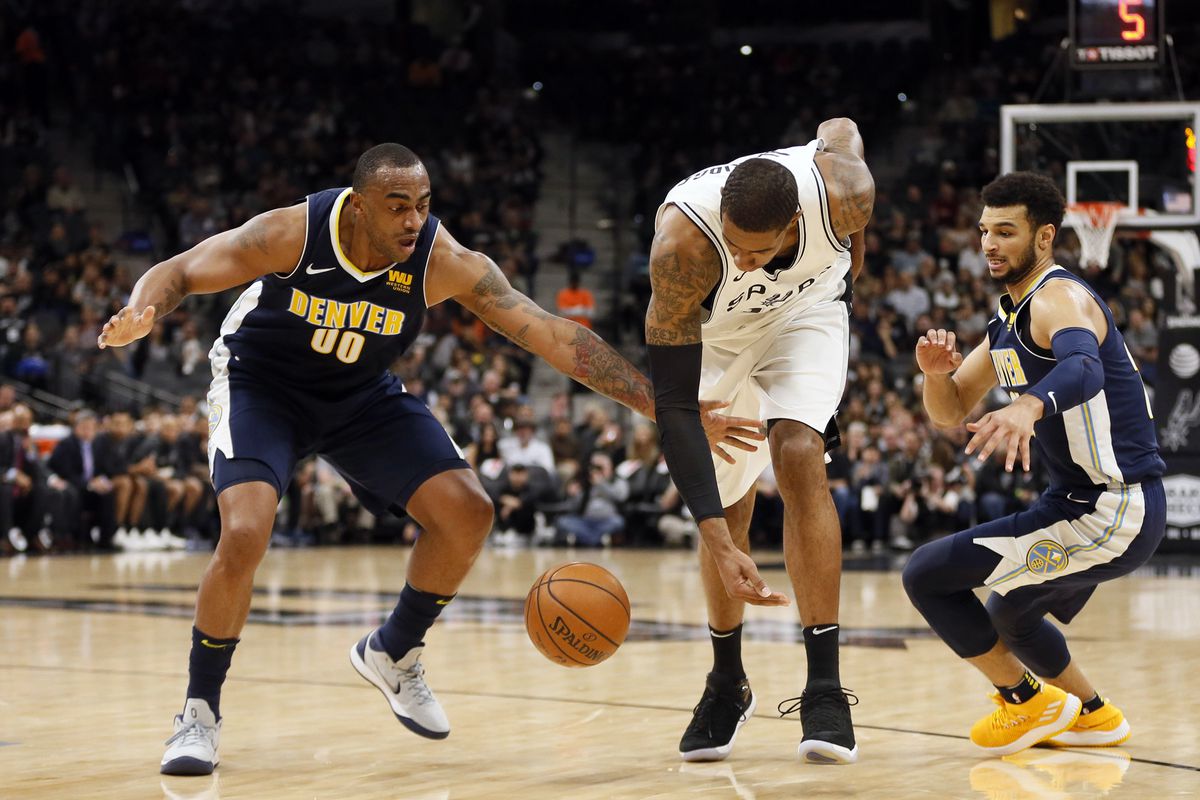 NBA: Denver Nuggets at San Antonio Spurs