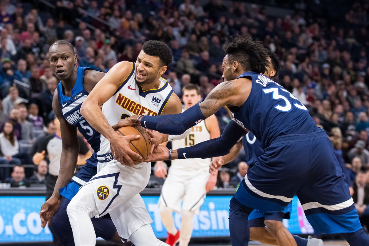 NBA: Denver Nuggets at Minnesota Timberwolves