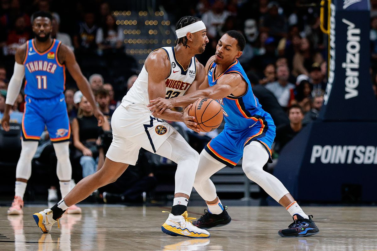 NBA: Preseason-Oklahoma City Thunder at Denver Nuggets