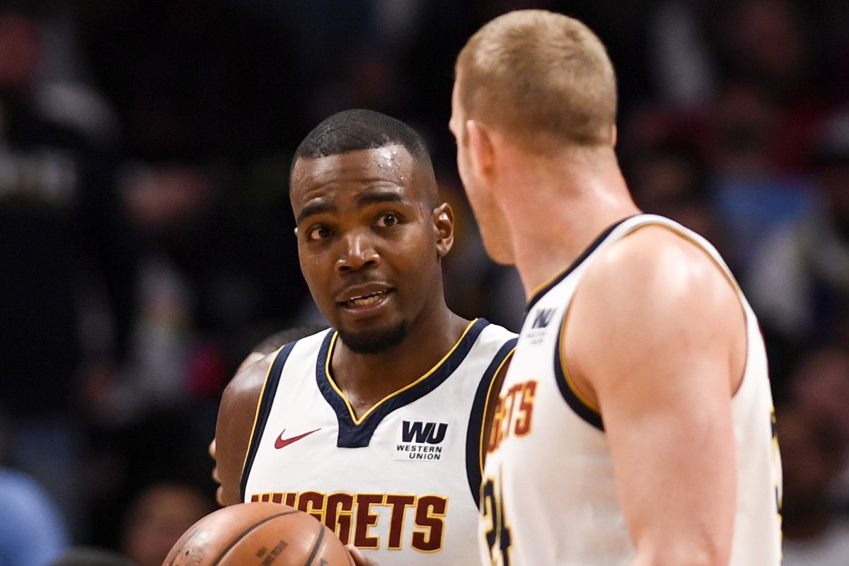 DENVER NUGGETS VS PORTLAND TRAILBLAZERS, NBA PLAYOFFS