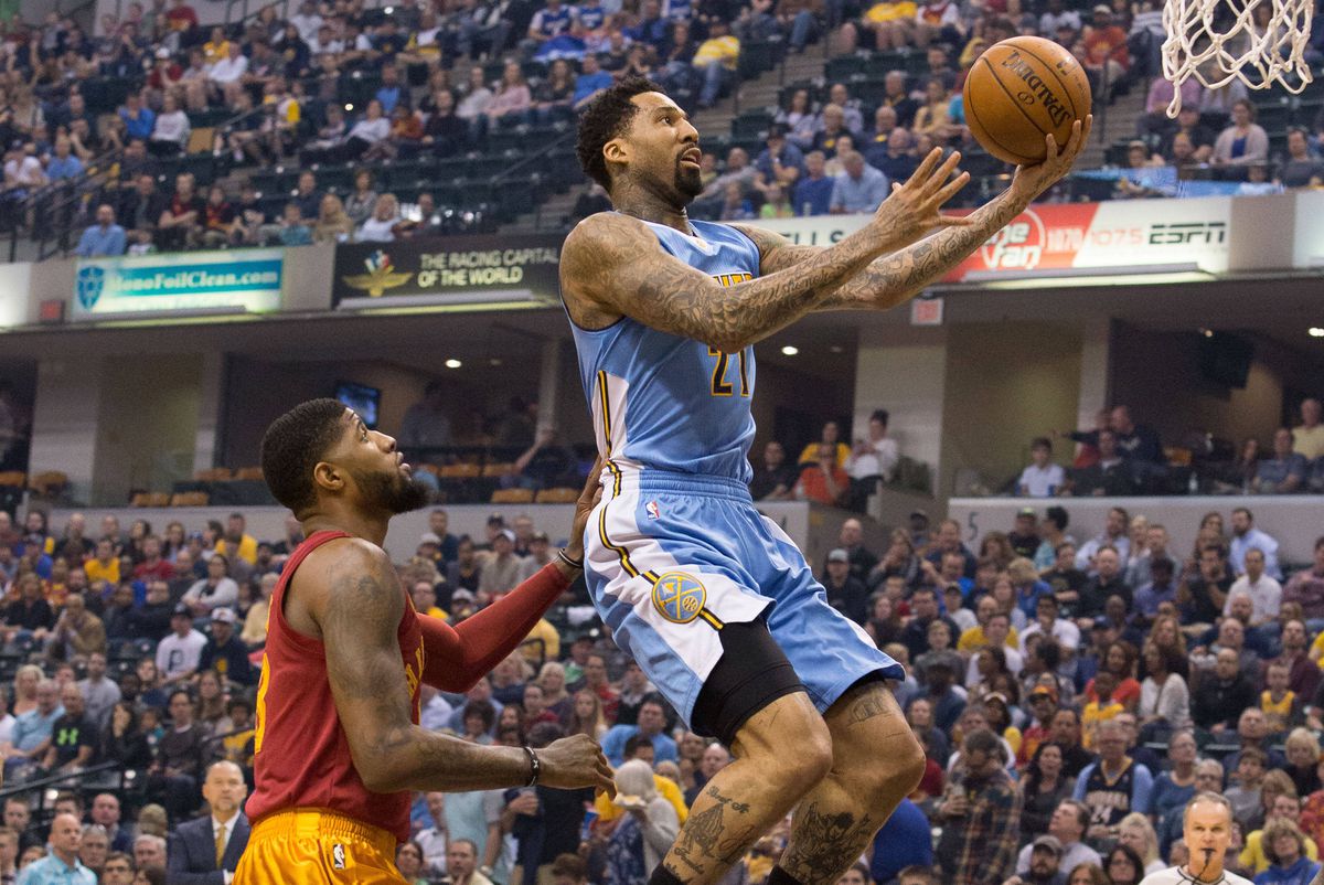NBA: Denver Nuggets at Indiana Pacers