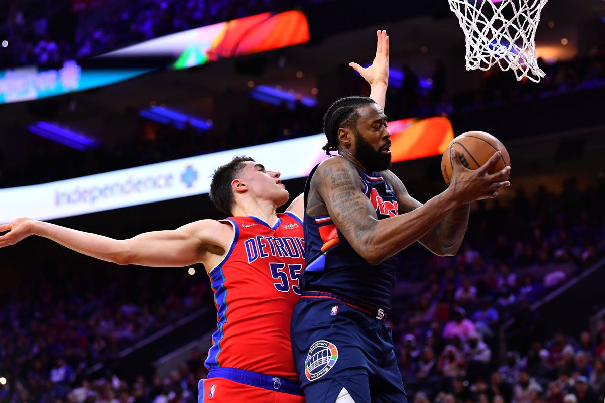 NBA: Detroit Pistons at Philadelphia 76ers