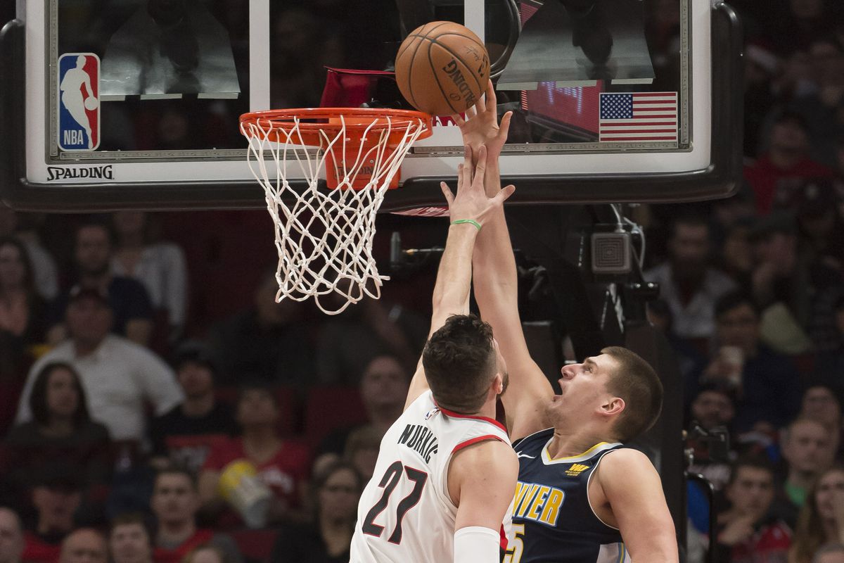 NBA: Denver Nuggets at Portland Trail Blazers
