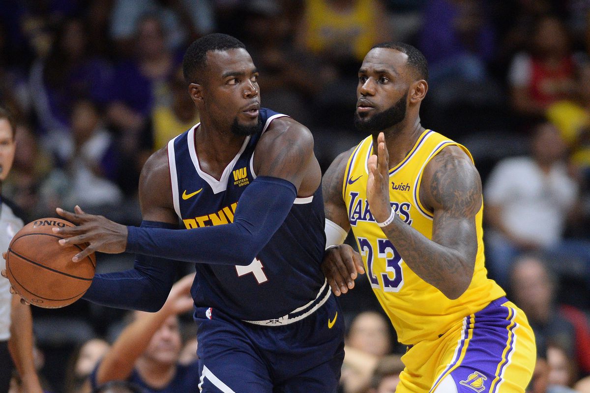 NBA: Preseason-Denver Nuggets at Los Angeles Lakers