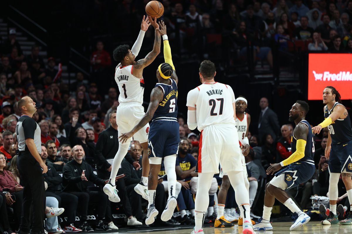 NBA: Denver Nuggets at Portland Trail Blazers