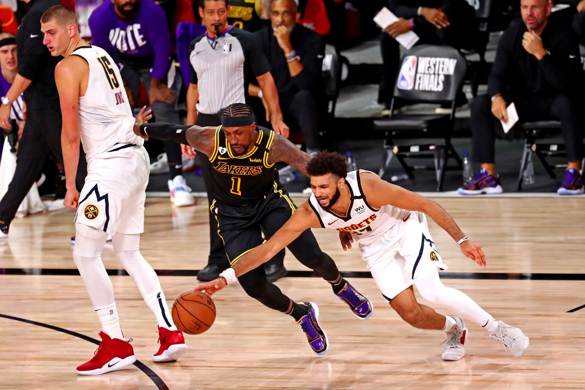 NBA: Playoffs-Denver Nuggets at Los Angeles Lakers