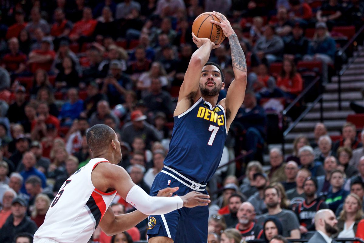 NBA: Denver Nuggets at Portland Trail Blazers