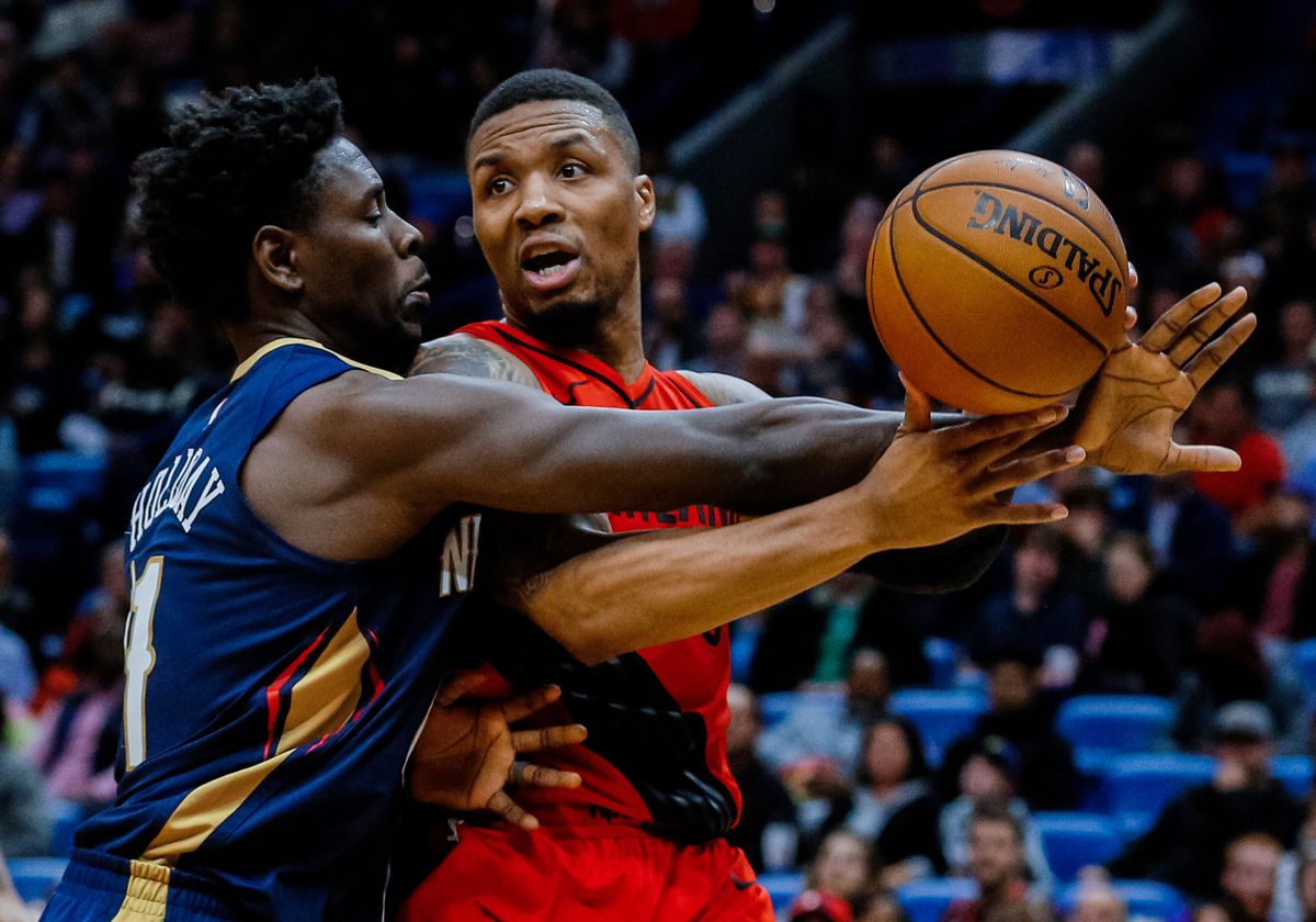 NBA: Portland Trail Blazers at New Orleans Pelicans