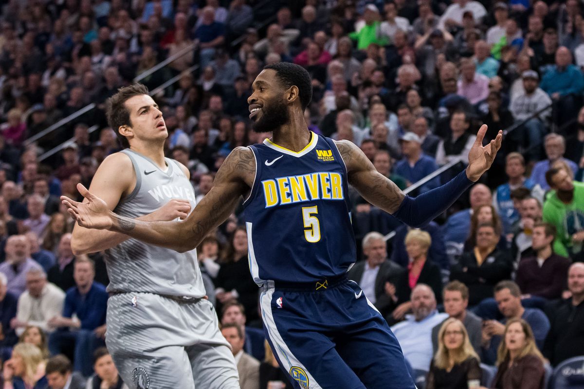 NBA: Denver Nuggets at Minnesota Timberwolves