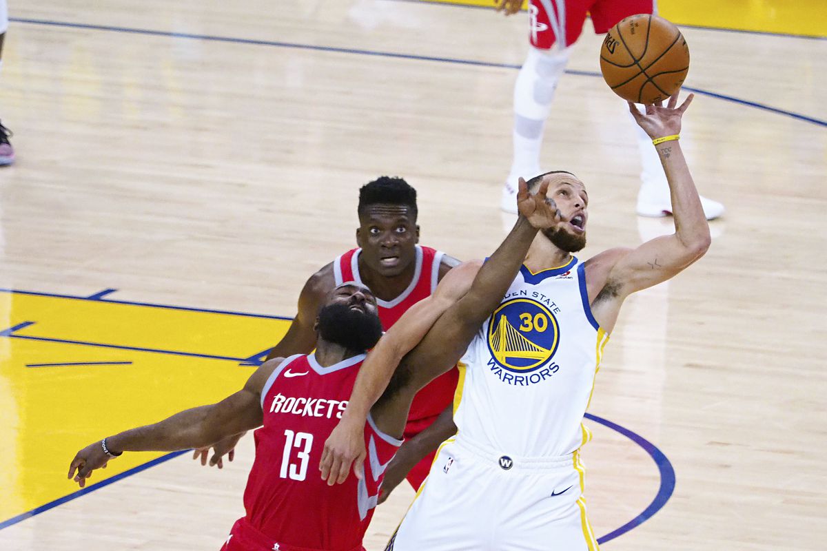 NBA: Playoffs-Houston Rockets at Golden State Warriors