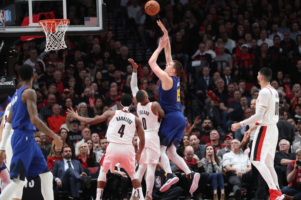 NBA: Playoffs-Denver Nuggets at Portland Trail Blazers