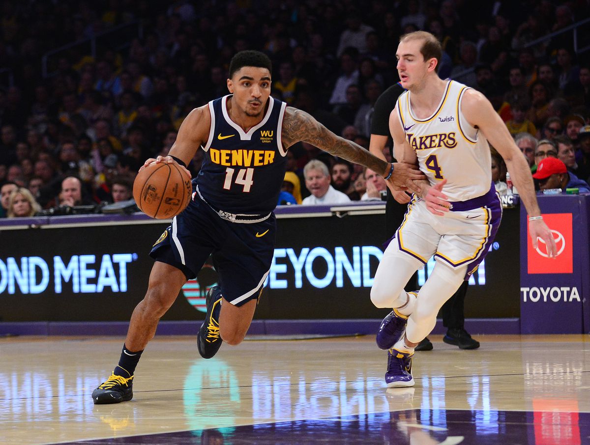 NBA: Denver Nuggets at Los Angeles Lakers