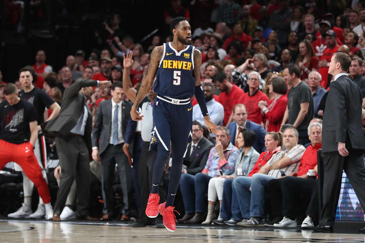 NBA: Playoffs-Denver Nuggets at Portland Trail Blazers