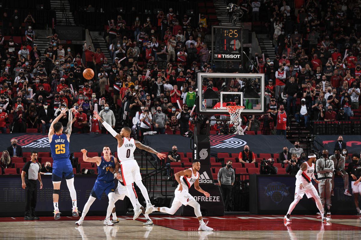 2021 NBA Playoffs - Denver Nuggets v Portland Trail Blazers