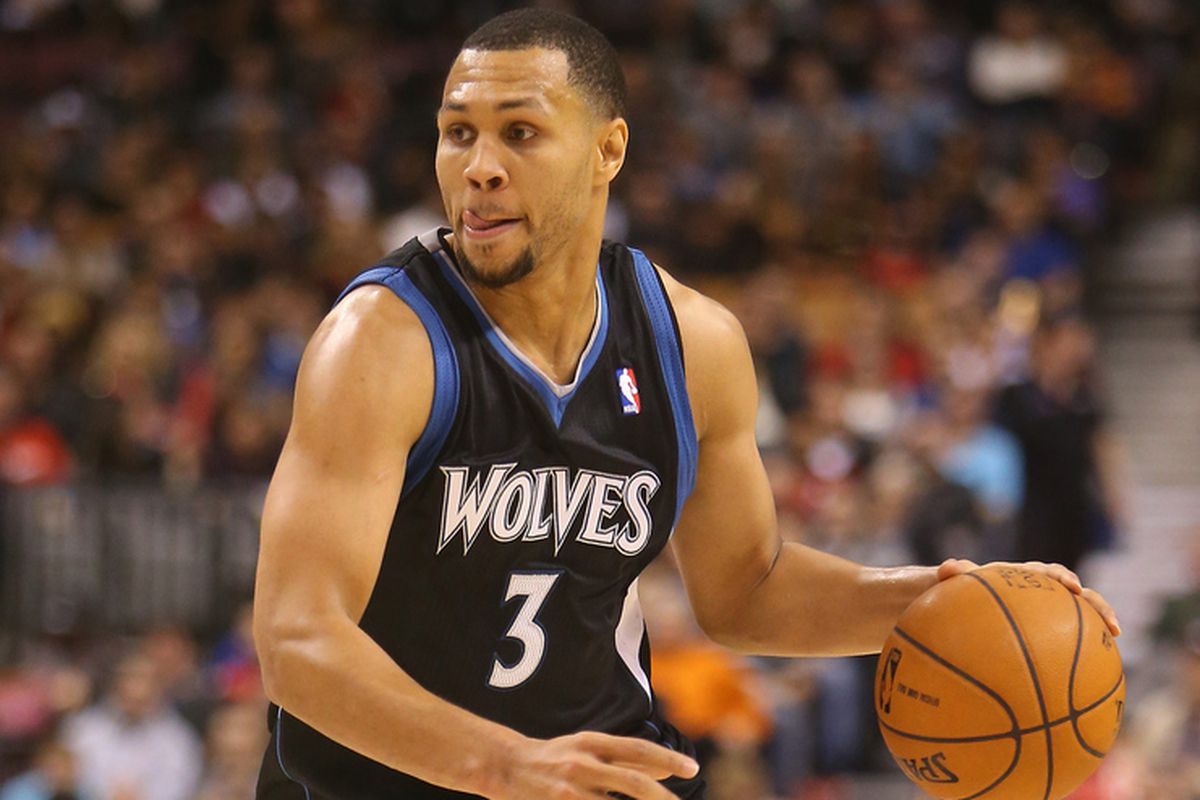 A rare sighting of Brandon Roy on the court.