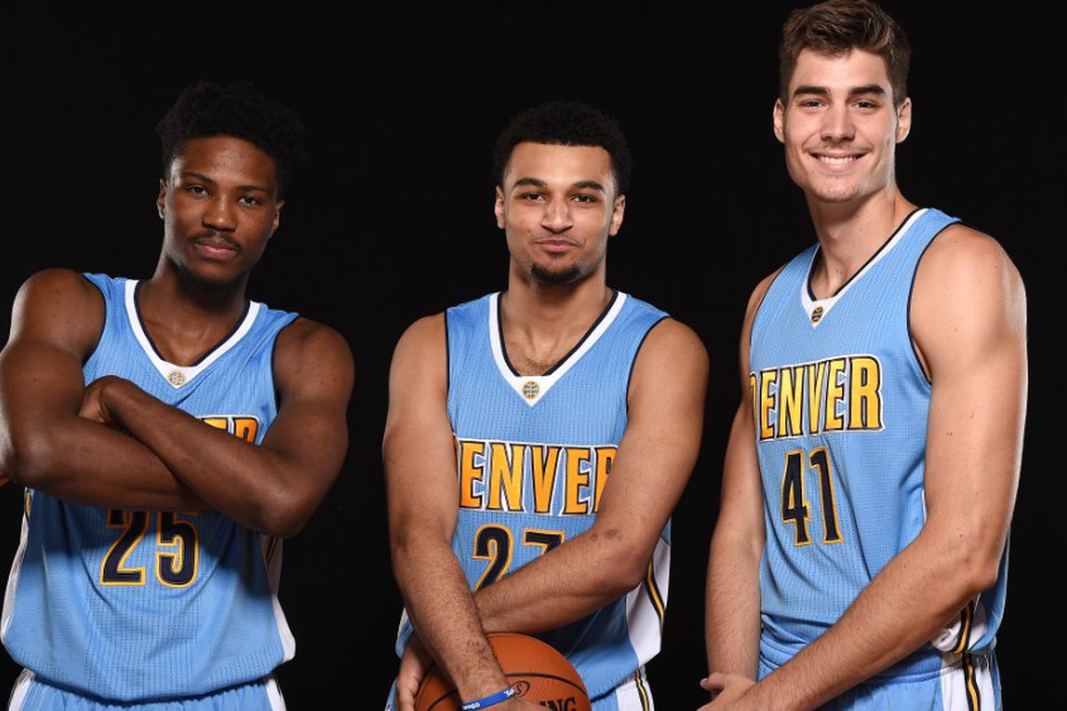 Malik Beasley, Jamal Murray, Juancho Hernangomez/ NBAE via Getty Images Sunday, August 7, 2016